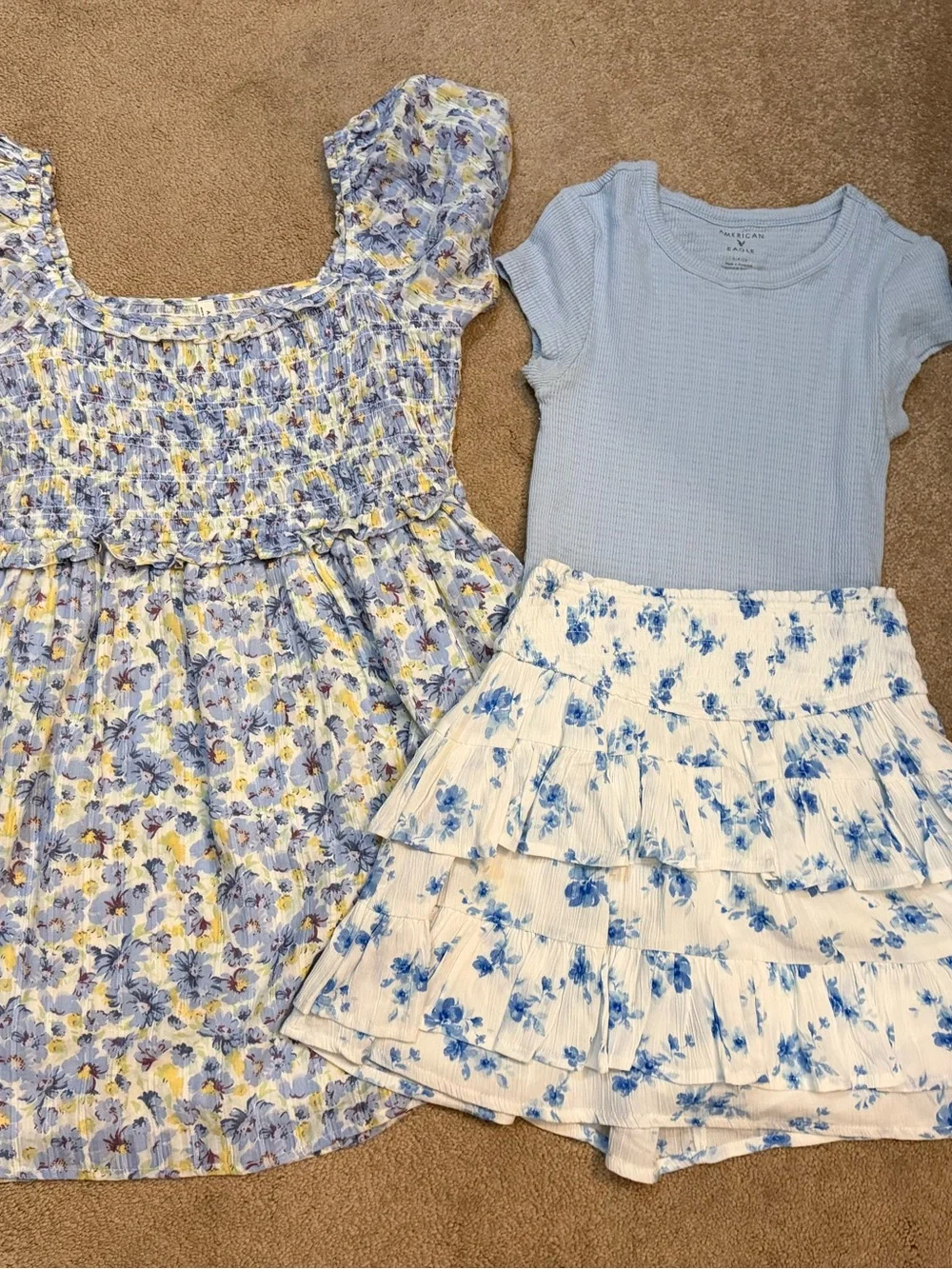 American Eagle, Old Navy Girls lot of clothes dress, skirt, shirts NEW
